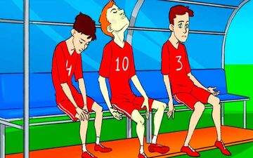 یکی از فوتبالیست ها دچار حمله قلبی شده است، پیداش کن + جواب معما