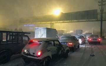  عذرخواهی پلیس از در راه‌ماندگان برف اخیر