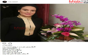 تیپ و گریم رز رضوی در یک نمایش (عکس)