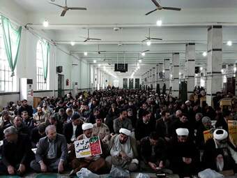 مراسم یوم الله ۹ دی کرمانشاه با حضور اقشار مختلف به روایت تصویر