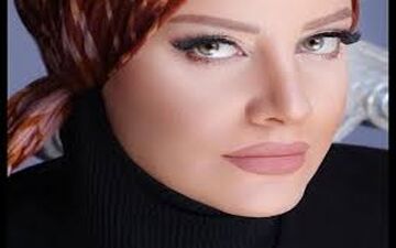 آرایش غلیظ شراره رخام در یک مرکز زیبایی