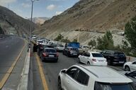 ترافیک سنگین در آزادراه تهران - شمال و قزوین - کرج