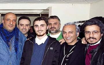 سیداحمد خمینی در جمع بازیگران سینما + عکس