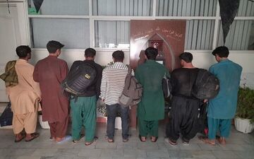 دستگیری هشت تبعه بیگانه در پارس آباد مغان
