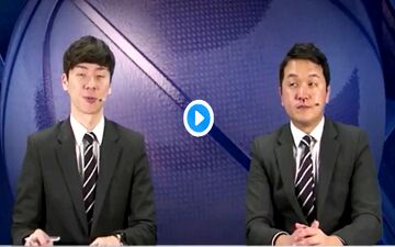 اتفاق غیرمنتظره برای مجری ورزشی حین پخش زنده! +فیلم 