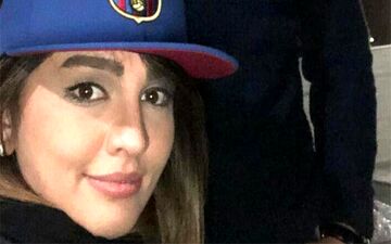 تیپ اسپورت خانم بازیگر و همسرش + عکس