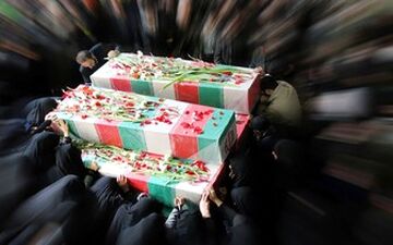 
تشییع پیکر پاک شهدای حادثه تروریستی بعد از نماز جمعه 