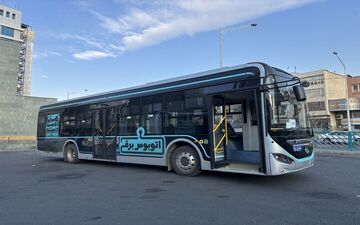 ورود اتوبوس‌های جدید به ناوگان حمل‌ونقل عمومی منطقه ۲ تهران