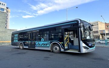 ورود اتوبوس‌های جدید به ناوگان حمل‌ونقل عمومی منطقه ۲ تهران