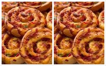 طرز تهیه پیتزا حلزونی؛ اسنک خوشمزه و ترد با سس مخصوص خانگی