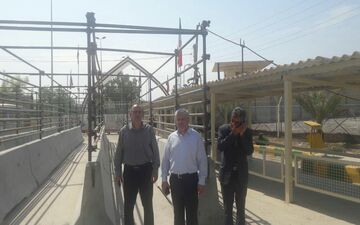 بازدیدمدیرکل ارتباطات واموربین الملل شرکت مخابرات ایران ازمرزخسروی