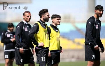 گزارش تمرین پرسپولیس قبل از دیدار با پدیده