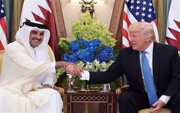امیر قطر ۱۸ تیر با ترامپ دیدار می‌کند