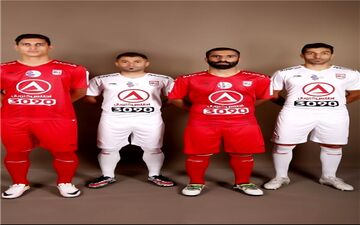 رونمایی از پیراهن فصل جدید سرخپوشان+ عکس