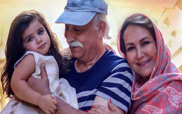 تصویری فوق العاده زیبا از عروس و نوه خوشگل محمود پاک نیت‌