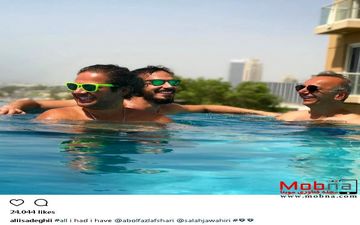 تفریحات لاکچری علی صادقی (عکس)