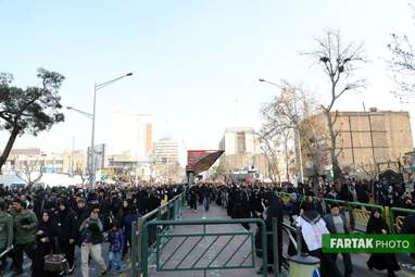 راهپیمایی وداع با سردار سلیمانی