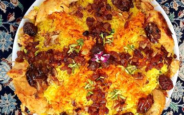 طرز تهیه شیر پلو با مرغ| غذای سنتی آذری