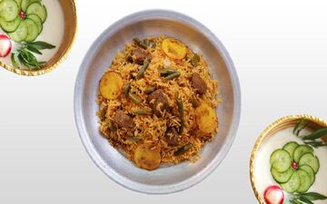 طرز تهیه پلو مخلوط با گوشت تکه‌ای؛ غذای رستورانی خوشمزه با طعمی خاص