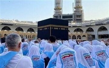اعزام نخستین کاروان زائران حج تمتع ‌کرمانشاه به سرزمین وحی 