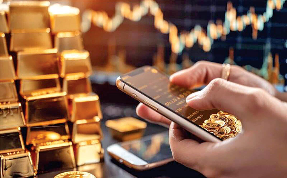 افزایش قیمت طلا به بالای ۴۳۰۰ دلار در پی کاهش قیمت نفت