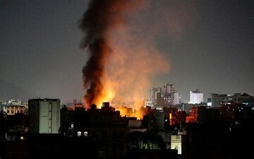 انفجار مهیب در صنعا / منابع از حمله هوایی اسرائیل به یمن خبر می‌دهند