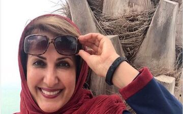 تیپ و ظاهر فاطمه گودرزی در بوشهر (عکس)