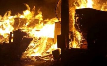 انفجار مرگبار مخزن گاز در فولاد خالدآباد