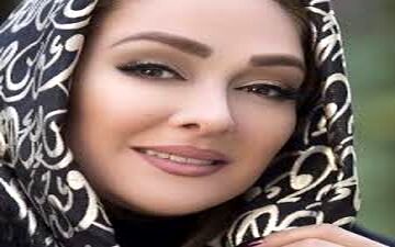 میکاپ متفاوت خانم بازیگر در یک مراسم زنانه