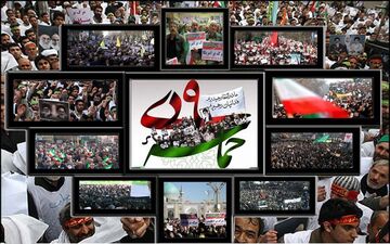 حسین هاشمی تختی: اگر دشمن در برابر دین مردم بایستد در برابرتمام دنیای آنها خواهند ایستاد