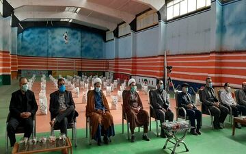 
توزیع بسته های معیشتی در بین خانواده های زندانیان