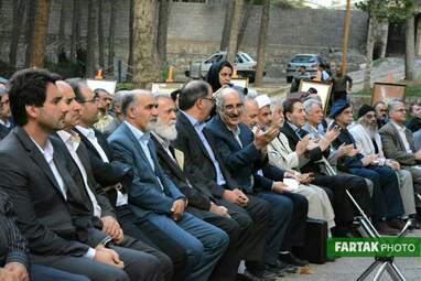 مراسم رونمایی از تندیس میرزا رضا کلهر