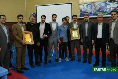 آئین تجلیل از مربیان تیم‌های ملی نوجوانان و نونهالان قهرمان آسیا