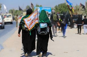 فیلم| دختر خردسال تهرانی در مرز خسروی: پنجمین سفر اربعینی من است
