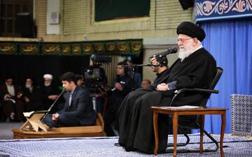  دیدار مداحان اهل‌بیت (ع) با رهبر انقلاب اسلامی