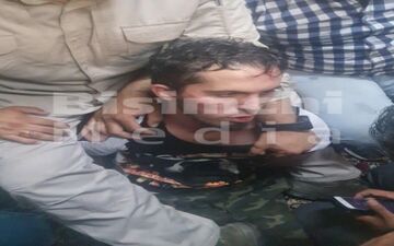 اولین تصویر از تروریست دستگیر شده در حمله به شاهچراغ