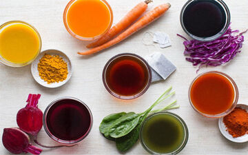رنگ غذا از چه چیزی درست میشود؟

