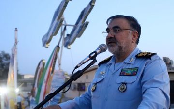 فرمانده نیروی هوایی ارتش: در مقابل جنگ سخت دشمن ذره‌ای عقب‌نشینی نخواهیم کرد

