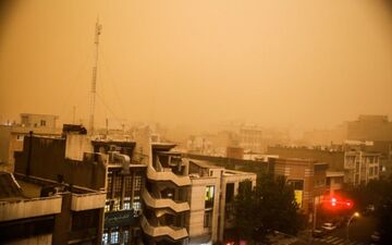  هواشناسی در باره وقوع توفان امشب تهران هشدار داد