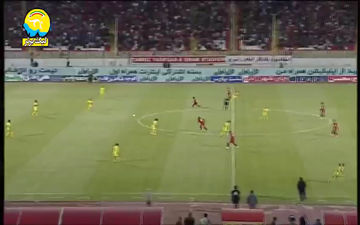 خلاصه بازی تراکتور 1 - 0 پارس جنوبی جم + فیلم