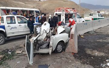 تصادف رانندگی در محور سنندج به قروه یک کشته بر جای گذاشت