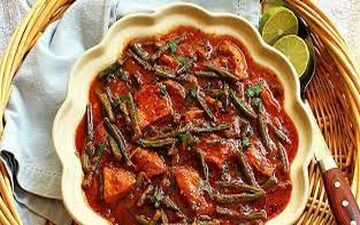 دستور پخت خورش لوبیا سبز | آشپزی آسان و گام به گام