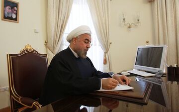 روحانی سالگرد تاسیس جمهوری خلق چین را تبریک گفت