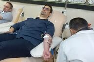 خبرنگاران قم در روز ملی اهدای خون مشارکت کردند