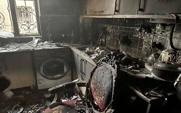 مرگ تلخ دو شهروند آملی در پی آتش‌سوزی منزل مسکونی