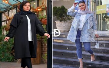 مانتو در مدلهای مختلف مخصوص خانم های چاق