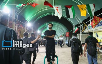 چذابه؛ مرز عشق و همدلی در راهپیمایی اربعین حسینی
