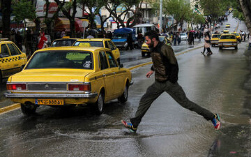 رگبار باران و وزش باد شدید در برخی مناطق کشور