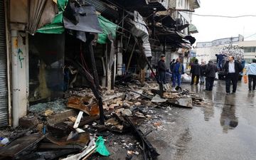 10 باب مغازه در چالوس طعمه حریق شد