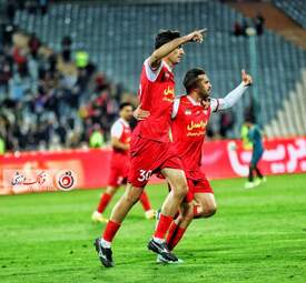 گزارش تصویری دیدار پرسپولیس تهران و شمس آذر قزوین